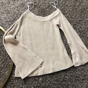 Lulus cream colored sweater